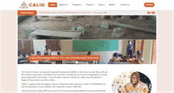 Desktop Screenshot of calidghana.org